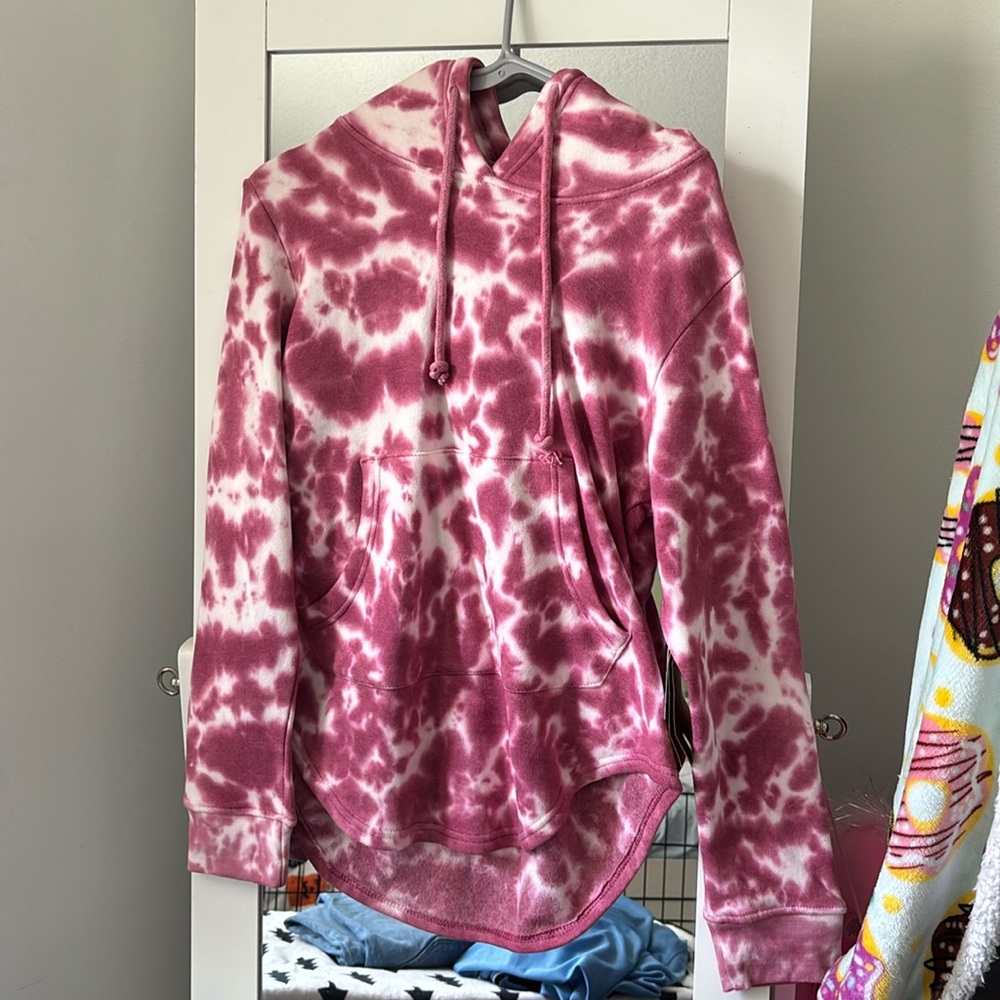 StillWater Pink/White Hoodie